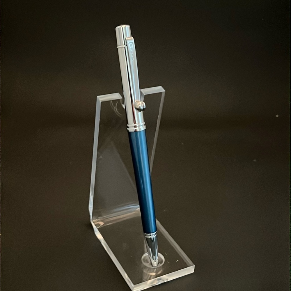 Cross Stylist Ballpoint Pen-Blue/Chrome